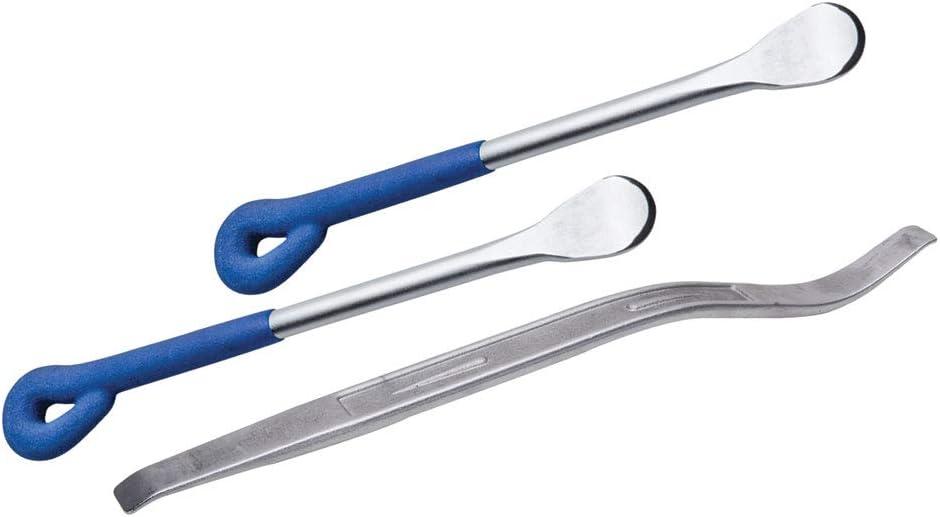 Tusk Tire Iron Kit Heavy-Duty Steel Tire Lever Set with Carrying Bag Motorcycle, Dirt Bike, UTV, ATV Tire Changing Tools Compact, Portable, Durable