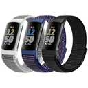 AVOD Sport Loop Nylon Watch Bands Compatible with Fitbit Charge 6/Charge 5 for Women Men, Adjustable Breathable Replacement Soft Nylon Loop Wristband for Fitbit Charge 6/Fitbit Charge 5