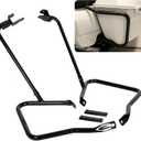 ECOTRIC Saddlebag Bracket Guard Bars Compatible with 2014-2024 Harley Davidson Touring Street Road Glide FLH Saddle Bags Guard Mount Black