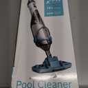 Saker Handheld Pool Vacuum for Above Ground Pool, Cordless Pool Cleaner with Telescopic Pole, 18.5 GPM Powerful Suction, 60-Min Runtime Rechargeable for Inground Pools, Spas, Hot Tubs