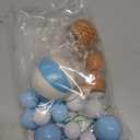 Bear Cake Topper White Cloud Hot Air Balloon Cake Decor