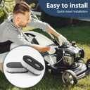 10-Pack 593260 Air Filter for Replacement 334404 798452, WOXAFO Lawn Mower Air Filter, Air Cleaner Filters for 500EX 550EX 575EX 625EX 675EXI 725EXI Series Engines Lawn Mower Parts