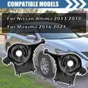 Rear Lower Left + Right Side Suspension Control Arm Kit For Nissan Altima 2013-2018 / Maxima 2016-2021 OEM#551B0-3TA0D 551B1-3TA0C