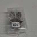 Metal Shower Curtain Hooks, Set of 12, Rust Proof Shower Curtain Hooks Rings, Durable S Shaped Hooks Hangers for Shower Curtains, Kitchen Utensils, Clothes, Towels (Chrome)