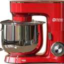 Kitchen in the Box Stand Mixer, 900W 8.5 QT Kitchen Electric Mixer, 10-Speed Large Capacity Tilt-head Food Mixer with Dough Hook, Wire Whip, Flat Beater & Splash Guard (Red)