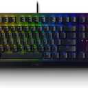 Razer BlackWidow V3 TKL Mechanical Gaming Keyboard: Yellow Mechanical Switches Linear & Silent - Chroma RGB - Compact Form Factor - Programmable Macros Snap Tap