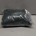 Dynamene Dark Green Fabric Shower Curtain, Boho Tufted Geometric Striped Tassel Shower Curtain for Bathroom, Shabby Chic Textured Farmhouse Waterproof Cloth Shower Curtain Set, Wrinkle Free, 72x72