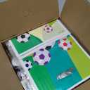 Kolewo4ever 294 Pieces Soccer Party Supplies Set Bulk Sports Goodie Bag Fillers for Soccer Party Gifts Bags