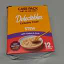 Hartz Delectables Non-Seafood Stew Lickable Wet Cat Treats, Chicken & Duck, 1.4 Ounce (Pack of 12), BB Date 05/21/2027