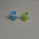 Munchkin Sippy Cup for 6 Month Old and Up, Spill Proof Miracle 360 Toddler Cups with Transition Handles, 7 Ounce, 2 Pack, Blue/Green