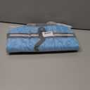 HAOCOO Dog Life Jacket Vest Saver Safety Swimsuit Preserver with Reflective Stripes/Adjustable Belt Dogs?Blue Bone,L