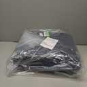 HOMBYS Extra Thick Chair Cushions for Office,6 in Breathable Adult Booster Seat for Car,Car Seat Cushion to Raise Seat Height,Shredded Memory Foam Desk Chair Cushion for Long Sitting,Dark Grey