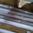 8ft LED Bulbs, 50W 6500LM 6000K, FA8 Single Pin LED Ballast Bypass Tube Lights Milky Cover, F96 T8 T10 T12 8 Foot LED Shop Lights to Fluorescent Replacement for Workshop, Warehouse, 12 Pack