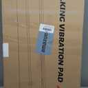 Sperax Walking Treadmill Pad with APP, 3 in 1 Under Desk Treadmill, 400W Low Noise Walking Vibration Pad with Remote Control,Portable Treadmills for Home Office (Red)