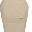 Covermates Classic Round Smoker Cover – All-Weather Water-Resistant Outdoor Smoker Cover with Elastic Hem & Mesh Vents, Heavy-Duty 12-Gauge Vinyl Protection, 22 Diameter x 32H, Classic Tan