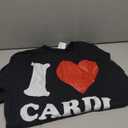 Red Heart I Love Cardi T-Shirt, Size: M