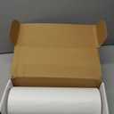 Goodluck 54 Inch X 300 Feet Plastic Table Cloths with Cutter Box, White Disposable Table Cover Roll, Plastic Tablecloth for Party, Banquet, Wedding, Birthday, Anniversary