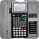 Scientific Calculator with Graphing, Includes Carrying Case, for College and High School Students, Calculus, Algebra, Geometry, Trigonometry, Statistics, Physics, Chemistry, Black