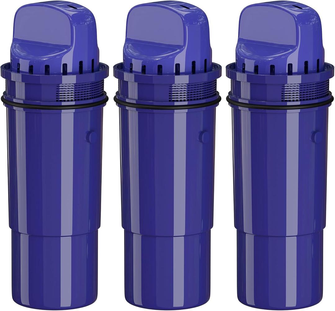 Water Filter Replacement for PUR Pitchers & Dispensers, CRF-950Z, PPF900Z, PPF951K, 4-in-1 Filter System, Reduce Chlorine, PFOA and PFOS, Odor, 3 Pack,By NUTTUTO