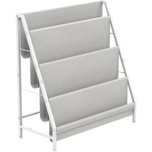 Bookcases Montessori Bookshelf Nursery Book Shelves and Storage Childrens Toddler Bookshelf Sturdy Metal Storage Organizer for Rooms Playroom