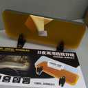 Sun Visor Extender for Car, Day and Night Anti-Glare Driver Goggles, Car Visor Extender Sun Blocker (Yellow)