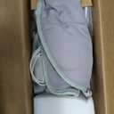 Momcozy CocoSway Electric Baby Swing for Infant, 180 Rotating Seat, 6 Parent-Like Sway Motions & 4 Speeds, Quiet Soothing, Remote Control, Machine-Washable Cover, Grey