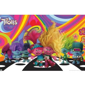 Trolls: Band Together - Universe Wall Poster, 34L" x 22.4W", Unframed Version