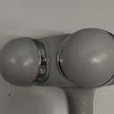 Homedics Back Massager - Heated Automatic Percussion Back, Body and Neck Massager with Dual Pivoting Heads, Interchangeable Nodes, for Shoulders, Legs and Feet, White (1 Count (Pack of 1))