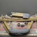 Bassinet Bedside Sleeper, Rocking Bassinets with Comfy Mattress and Wheels for Newborn, 5-Height Adjustable (Beige)