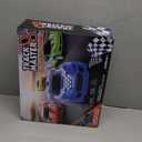 Slot Car Race Track Sets with 4 High-Speed Racing Car, Battery or Electric Race Car Track for Boys and Kids, Dual Racing Game Lap Counter Circular Overpass Track, Gifts Toys for Boys Kids Age 6 7 8-12