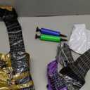 Tradder 24 Pcs Inflatable Rock Star Toy 37 Inch Set, Blow up Guitar Bulks Include Inflatable Guitar 24'' and 10'' Microphone for 80s 90s Musical Themed Party, Birthday Party Decor