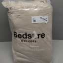 Bedsure Cotton Duvet Cover Queen - 100% Cotton Waffle Weave Charcoal Duvet Cover Queen Size, Pure Woven Breathable Bedding Set for All Season, 3 Pieces, 90"x90" (19 -Beige (No Comforter))