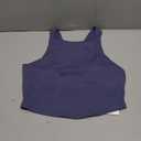 Women's Cropped Bra top,Crown Blue-S (S)