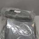 Priprilod Gray Leather Driver and Passenger Bottom & Top Lean Back Replacement Seat Cover Fit for Chevy Express GMC Savana 1500 2500 3500 2003 2004 2005 2006 2007 2008 2009 2010 2011 2012 2013 2014