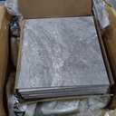 Daltile Perpetuo 12" x 12" Porcelain Marble Look Wall & Floor Tile in Matte Eternal Grey (13 pieces per carton) (12.22 Sqft Per Carton)