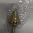 ZELCAN 10 Sizes Titanium Step Drill Bit, 1/4 to 1-3/8 Inches High Speed Steel Drill Cone Bits for Sheet Metal Hole Drilling Cutting, HSS Multi Size Hole Stepped Up Unibit for DIY Lovers Electrician