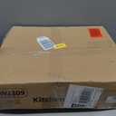 SWTYMIKI Can Organizer for Pantry - Stackable Rolling Snack Cart, Soda Can Organizer, Multi-Functional Shelf with Adjustable Wheels for Kitchen, Office, Living Room, Black