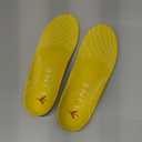 ALINE Cushion Memory Foam Insole - Shock Absorbent, Heel and Foot Support Shoe Inserts - Yellow - Men 6.5-7.5/Women 7.5-8.5/EU 38.5-40