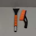 DMJN [2026 Upgraded 27'' Snow Brush and Ice Scrapers for Car Windshield [One-Wipe Clean] Detachable Snow Brush for Car with Ergonomic Foam Grip for Cars, Trucks, SUVs (Small)