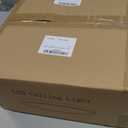 6 Pack 12 Inch Dimmable LED Flush Mount Ceiling Light Fixture 28W 3200LM 5 Color Temperature in One Super Slim Round Ceiling Lamp Low Profile Ceiling Lights for Living Bedroom Kitchen Laundry Black