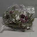 12 Pieces 8" Mini Christmas Wreaths - Small for Kitchen Cabinet/Window/Front Door, Artificial Red Berries & Pinecones, Christmas Candle Rings, Table/Farmhouse Decoration (No Ribbon)