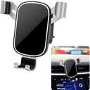 LUNQIN Car Phone Holder for Cadillac XTS 2013 2014 2015 2016 2017 2018 2019 Auto Interior Accessories Best Cell Phones Mount Cellphone Mobile Cradle Charging Navigation Bracket Air Vent Accessory