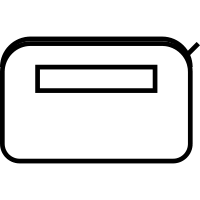 3 x clear transparent travel cosmetic pouch featuring