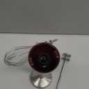 3- in-1 Immersion Hand blender, Powerful MOTOR & Stainless Steel Stick Blender, 4 Sharp Blades with Whisk, Milk Frother Attachments (Red)