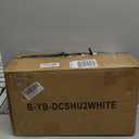 Teoytm Outdoor Urn Filler, Set of 2 Lighted Outdoor Christmas Tree, Battery Operated Christmas Porch Decorations for Driveway, Yard, Garden, Flower Beds