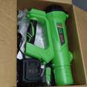 Cordless Leaf Blower with Battery and Charger, 540 CFM/170 MPH Leaf Blower Cordless, 2 X 6.0Ah Electric Lawn Blower, Lightweight Battery Powered Leaf Blowers for Patio Lawn Care Outdoor Cleaning 2024