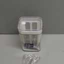 Greek Yogurt Strainer, 1100ml Multi Yoghurt Maker Strainer with Fine Mesh Bag & Lid for Thick Greek Yogurt, Soybean Milk, Kefir, Berries, Soup, Fruit Juice, Coffee, White