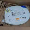 KOHLER 20111-0 Brevia, Slow Close Toilet Seat, Round Toilet Seat, Grip-Tight Bumpers Quick-Attach Hardware, White