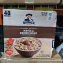 Quaker Instant Oatmeal, Maple & Brown Sugar, Individual Packets, 1.51 Ounce (Pack of 48) (BB: October 2, 2026)