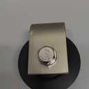 Miseno MBDH0005X60 60" Bent Strap Barn Door Hardware Kit - Satin Nickel